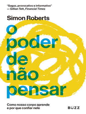 cover image of O poder de não pensar